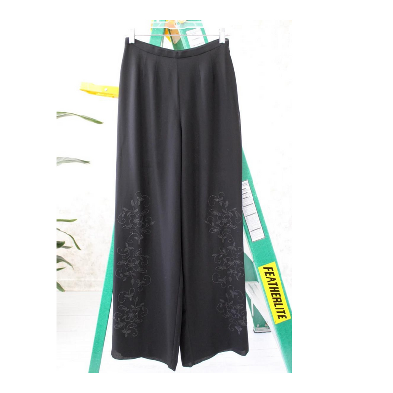 Fab 1980s Sparkly Palazzo Pants