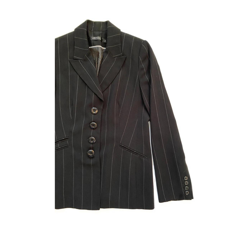 1990s Pin Striped Blazer