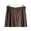 1970s Wool Skirt with Embroidered Side Slits
