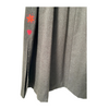 1970s Wool Skirt with Embroidered Side Slits