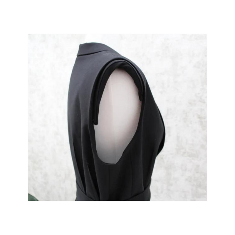 1980s Structured Waistcoat with Belt