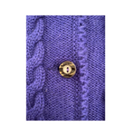 1980s Austrian Trachten Wool knit Cardigan