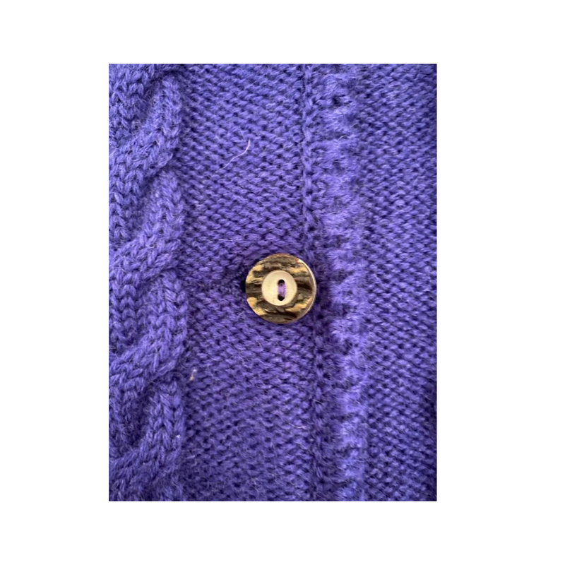 1980s Austrian Trachten Wool knit Cardigan