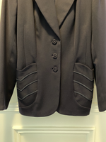 1970s Fitted Navy Blazer
