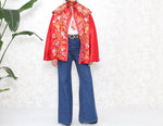 1940s Silk Embroidered Matador Cape