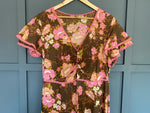 1970s Batwing House Dress