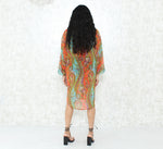 1980s Oversized Chiffon Shirt