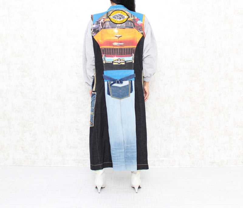 Reworked Denim Duster