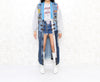 Reworked Denim Duster