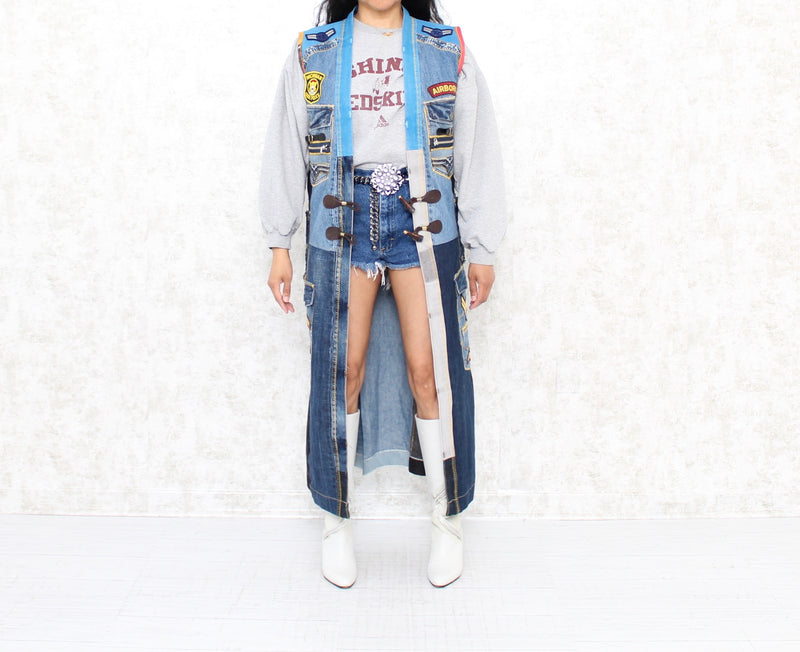 Reworked Denim Duster