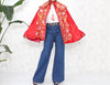 1940s Silk Embroidered Matador Cape