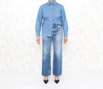 '70s Denim Button Down Shirt